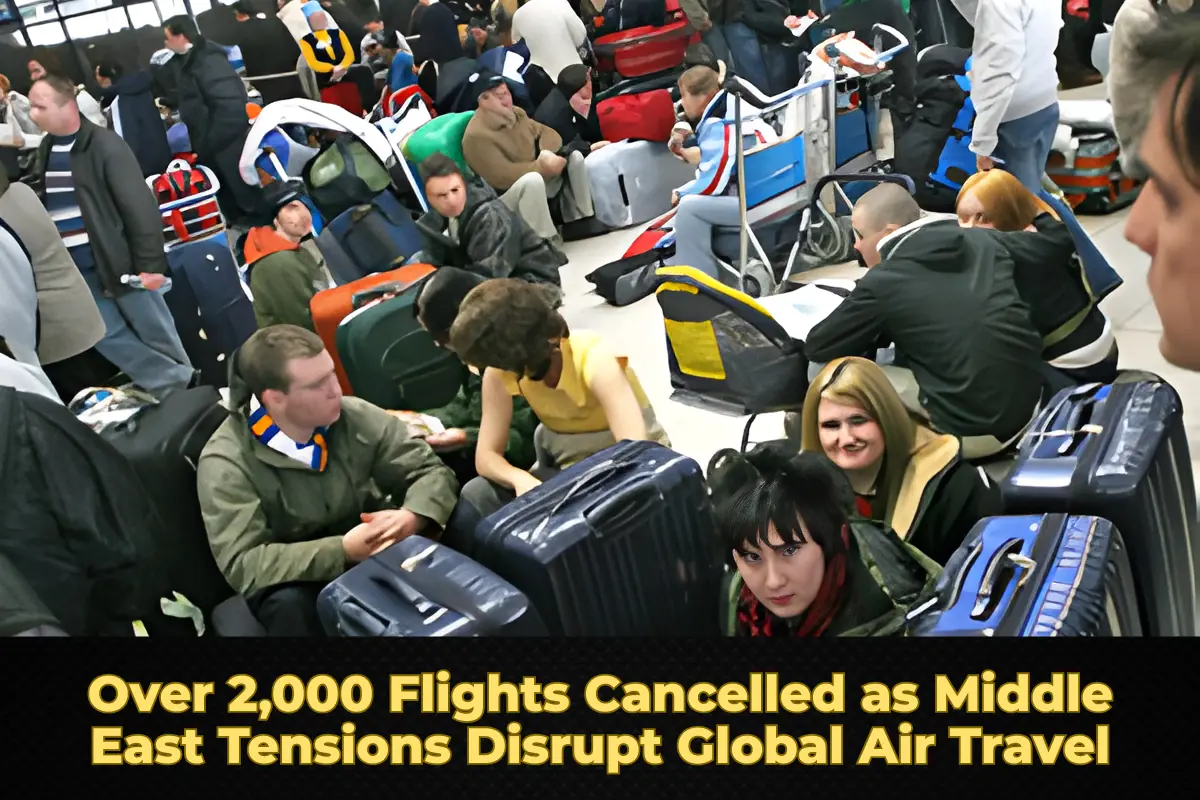 Over 2,000 Flights Cancelled as Middle East Tensions Disrupt Global Air Travel