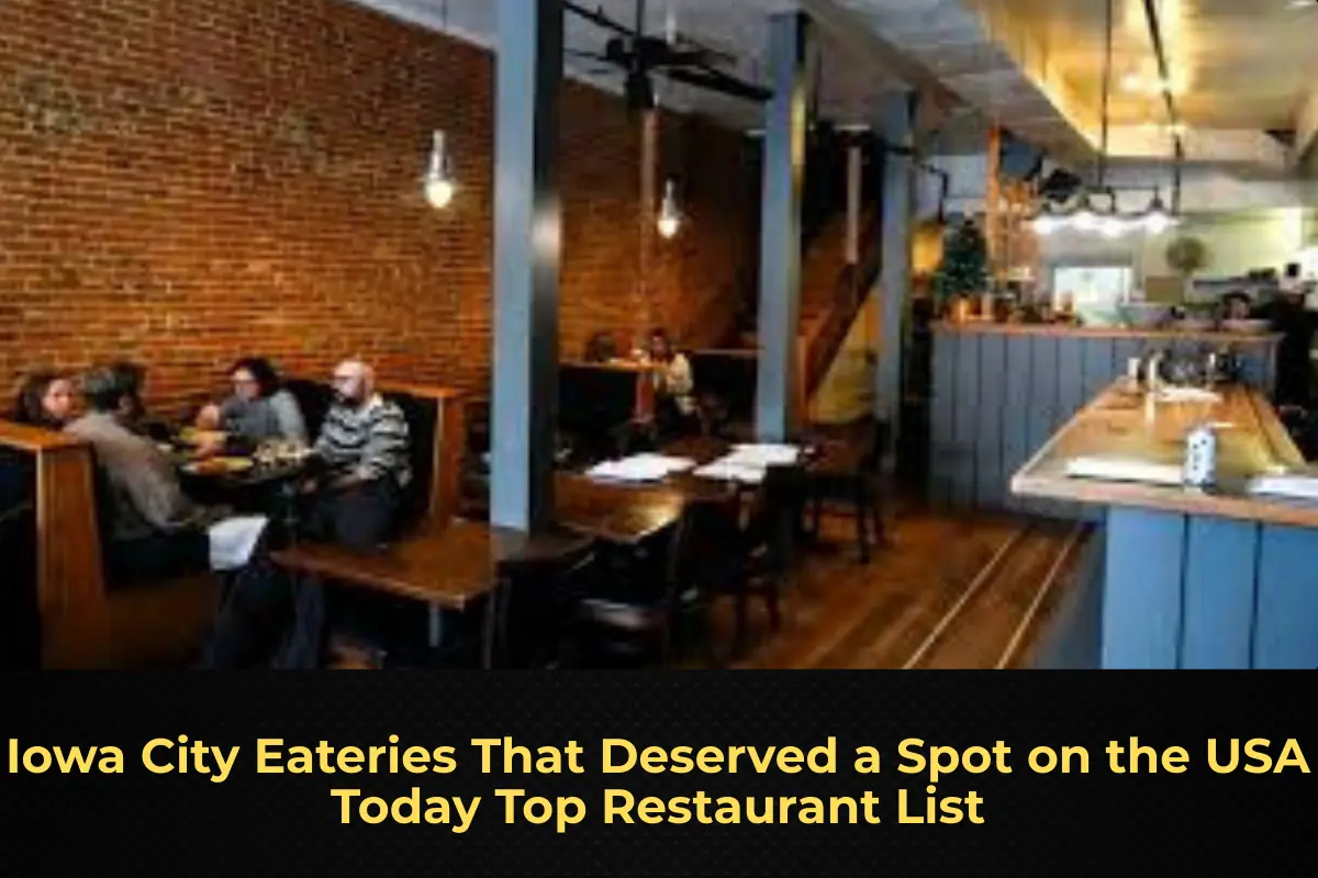 Iowa City Eateries That Deserved a Spot on the USA Today Top Restaurant List