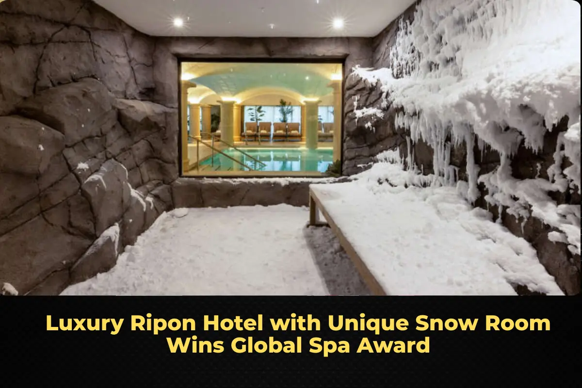 Luxury Ripon Hotel with Unique Snow Room Wins Global Spa Award