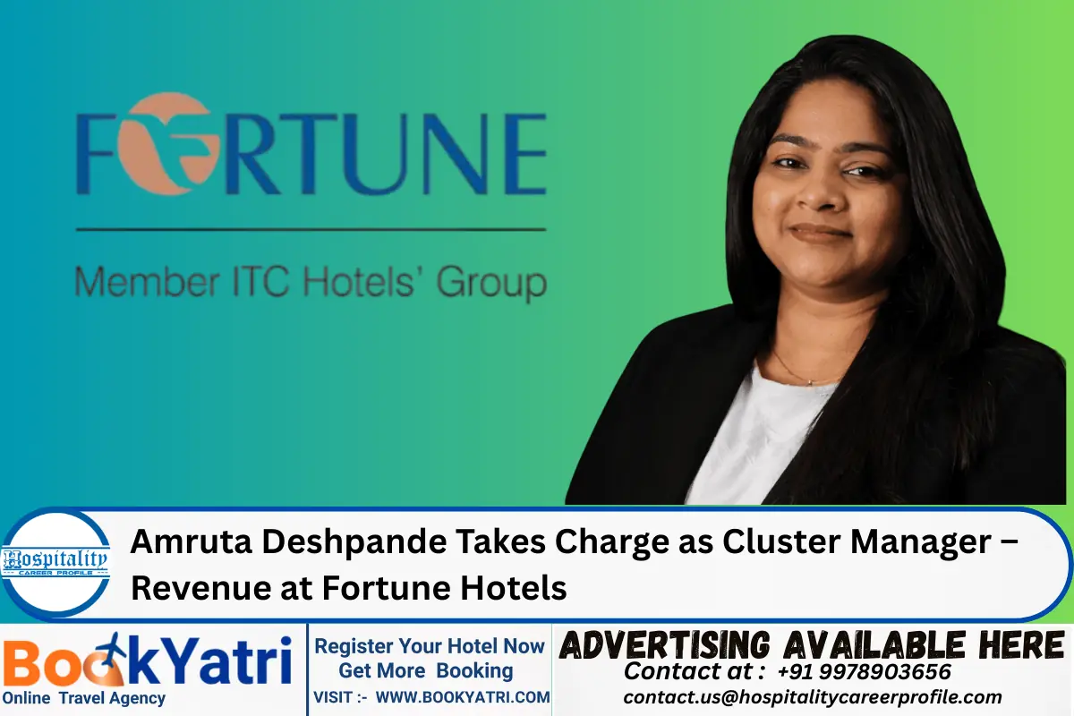 Amruta Deshpande Takes Charge as Cluster Manager – Revenue at Fortune Hotels