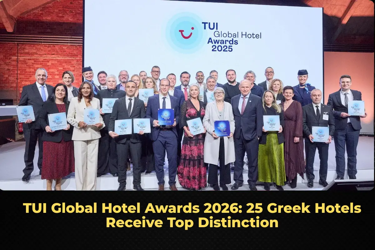 TUI Global Hotel Awards 2026: 25 Greek Hotels Receive Top Distinction