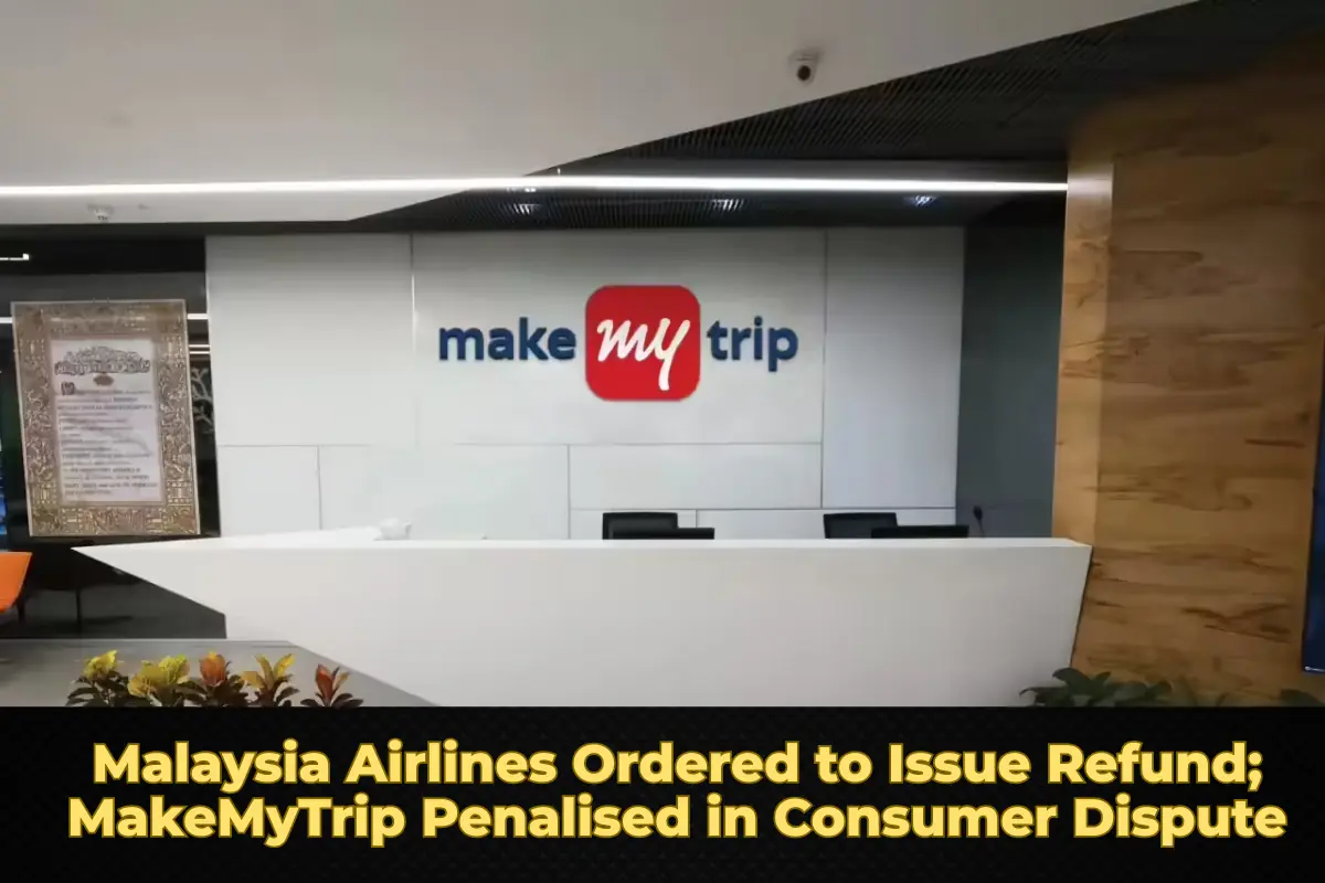 Malaysia Airlines Ordered to Issue Refund; MakeMyTrip Penalised in Consumer Dispute