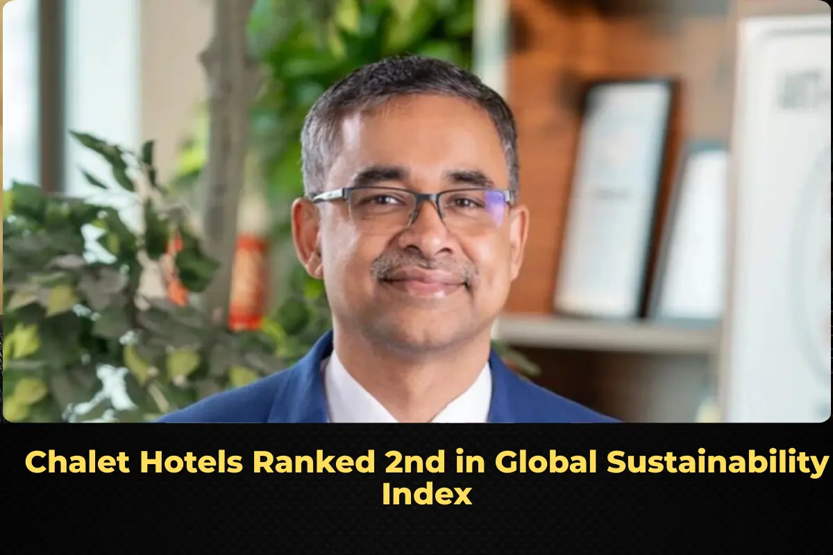 Chalet Hotels Ranked 2nd in Global Sustainability Index