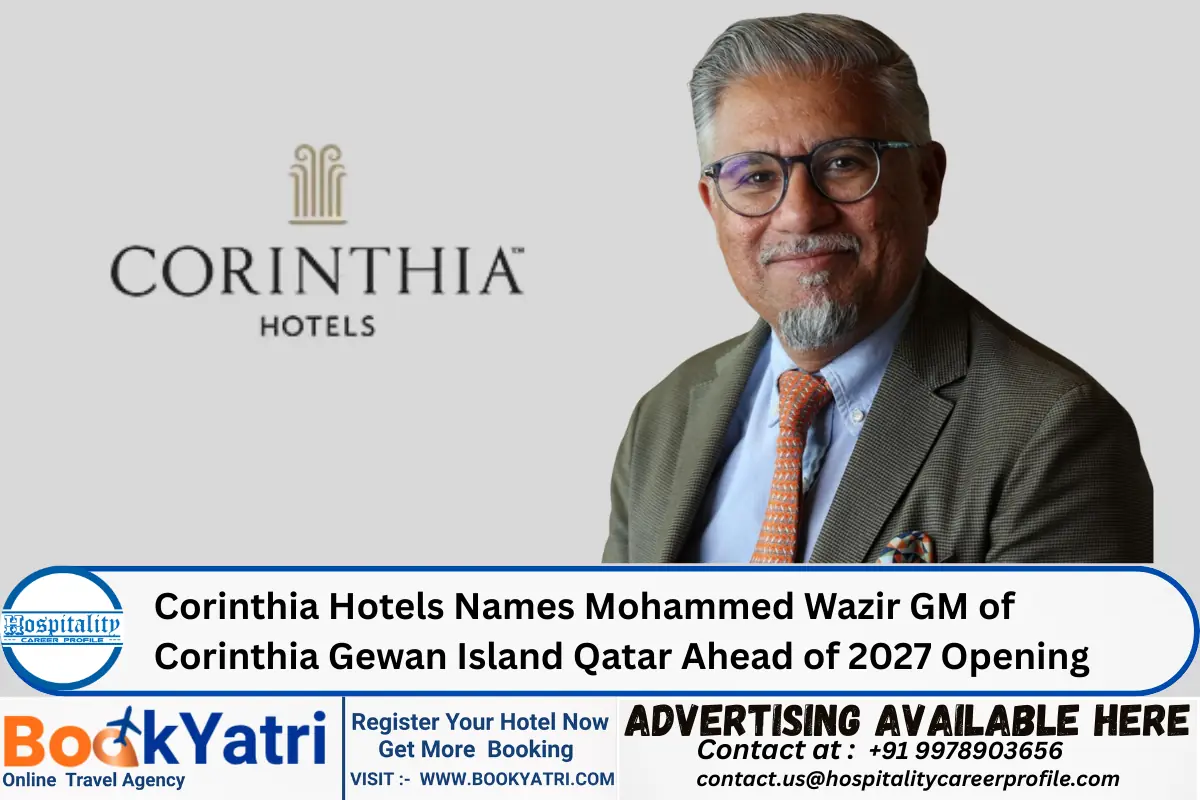 Corinthia Hotels Names Mohammed Wazir GM of Corinthia Gewan Island Qatar Ahead of 2027 Opening