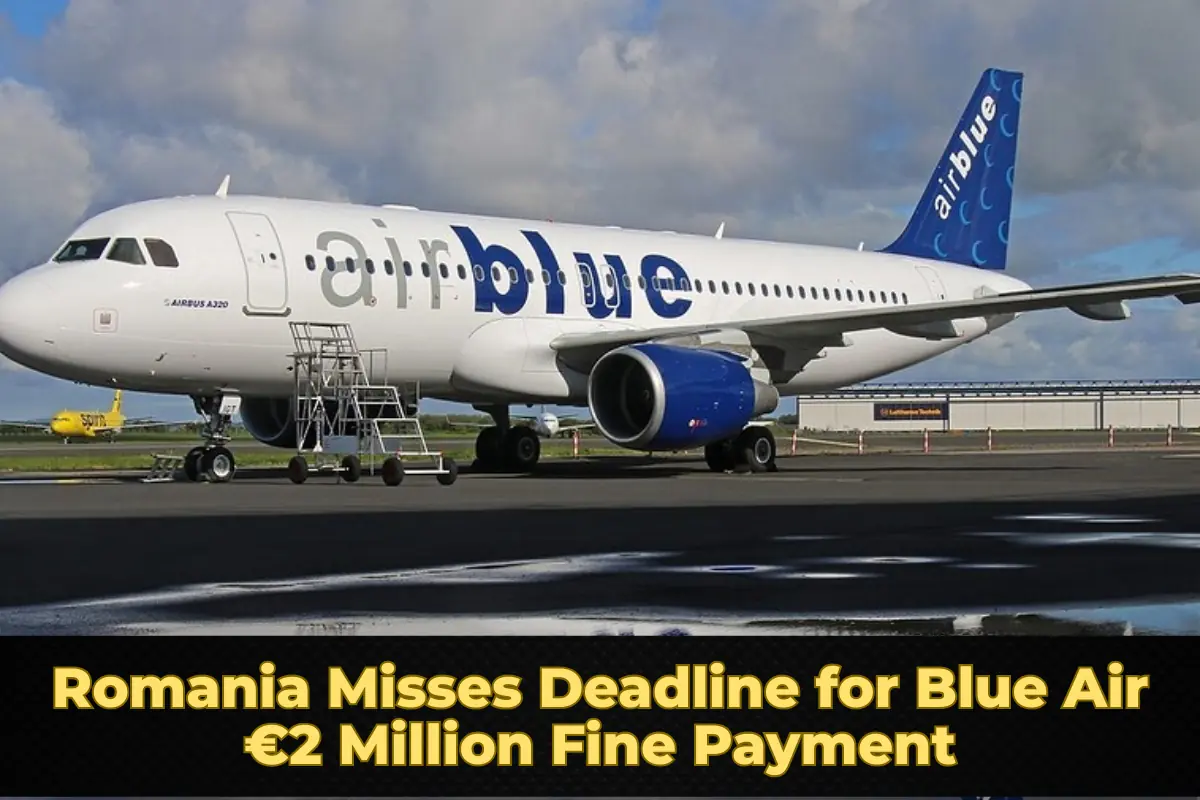 Romania Misses Deadline for Blue Air €2 Million Fine Payment