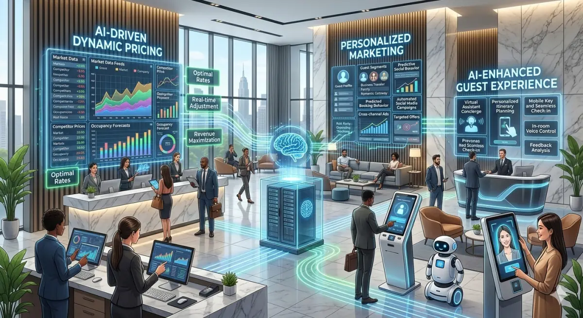 Hotels Turn to AI to Optimize Pricing, Marketing and Guest Experience