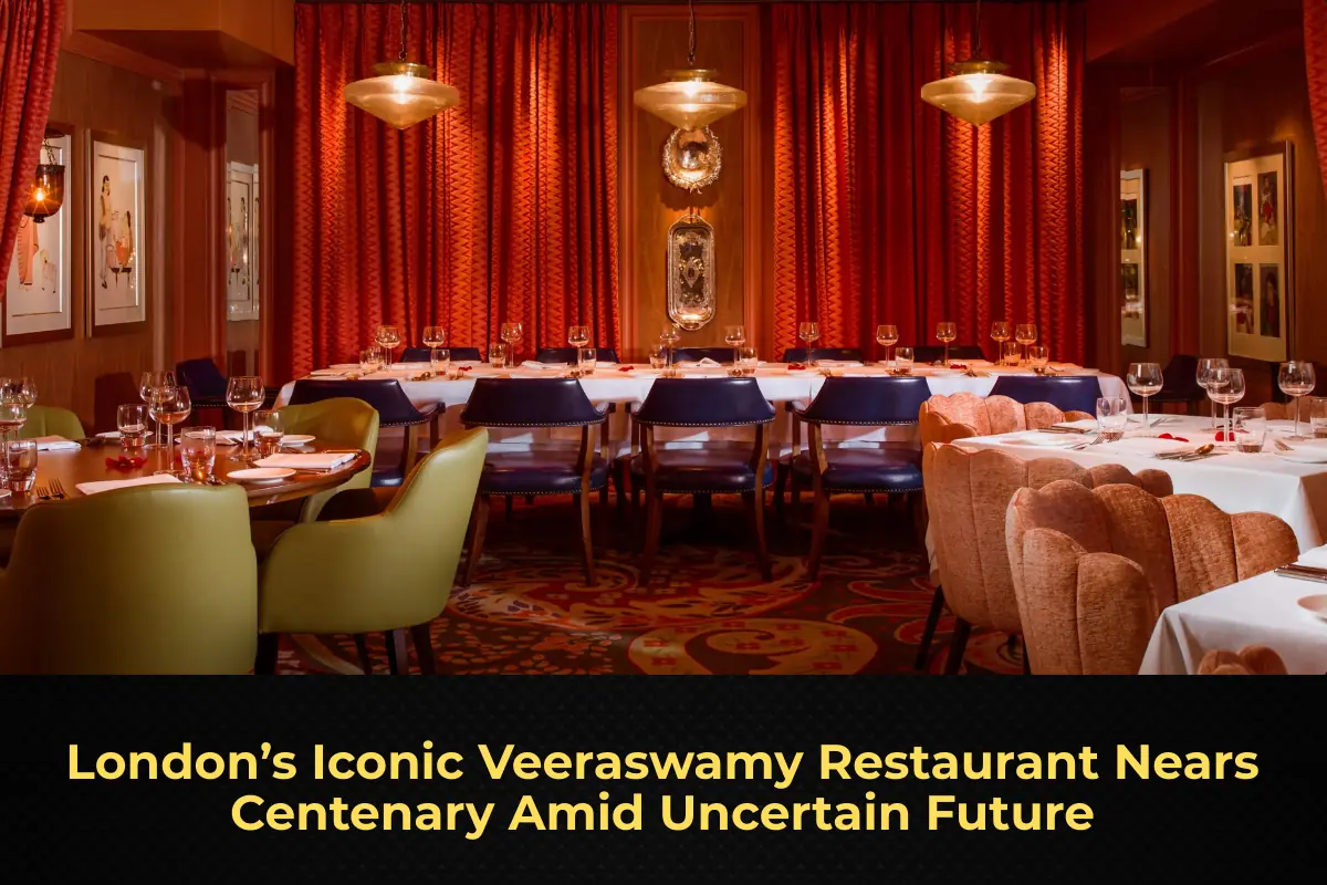 London’s Iconic Veeraswamy Restaurant Nears Centenary Amid Uncertain Future
