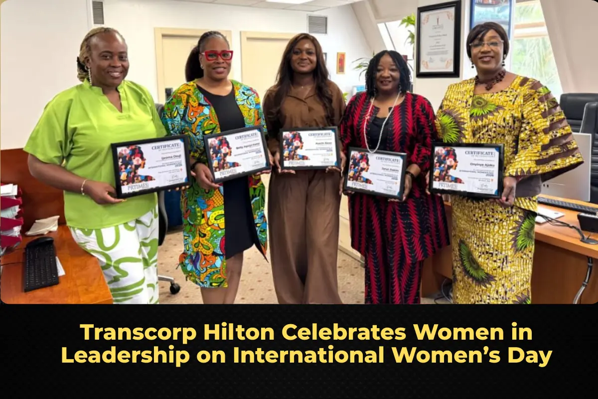 Transcorp Hilton Celebrates Women in Leadership on International Women’s Day