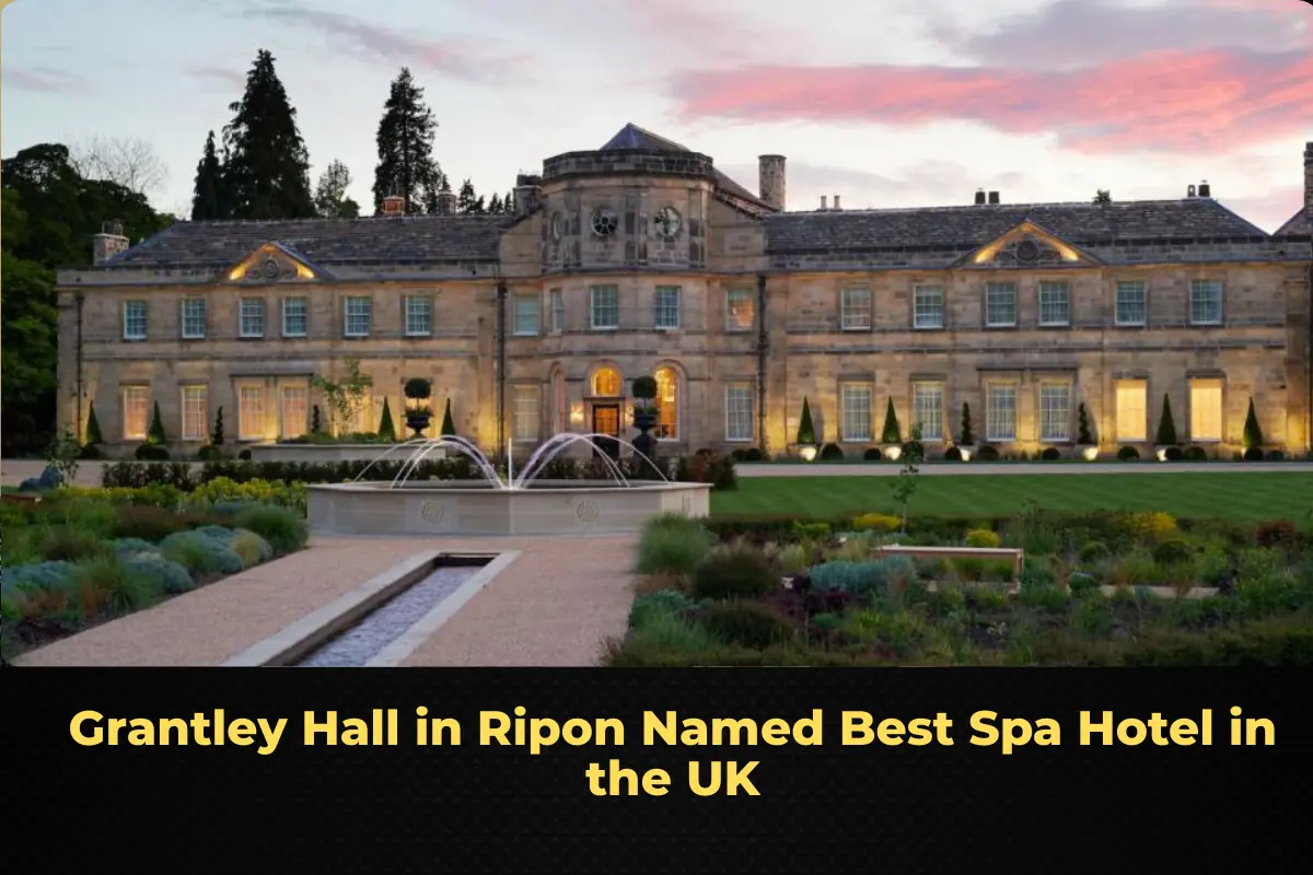 Grantley Hall in Ripon Named Best Spa Hotel in the UK