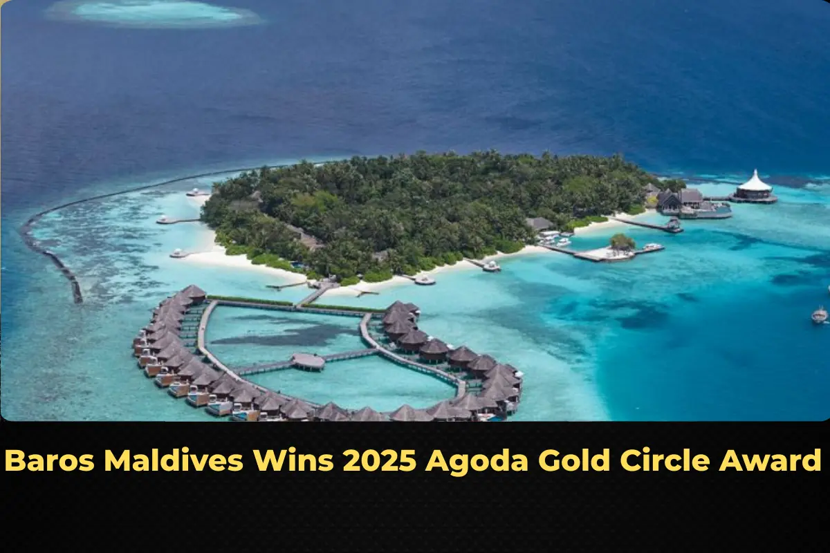 Baros Maldives Wins 2025 Agoda Gold Circle Award