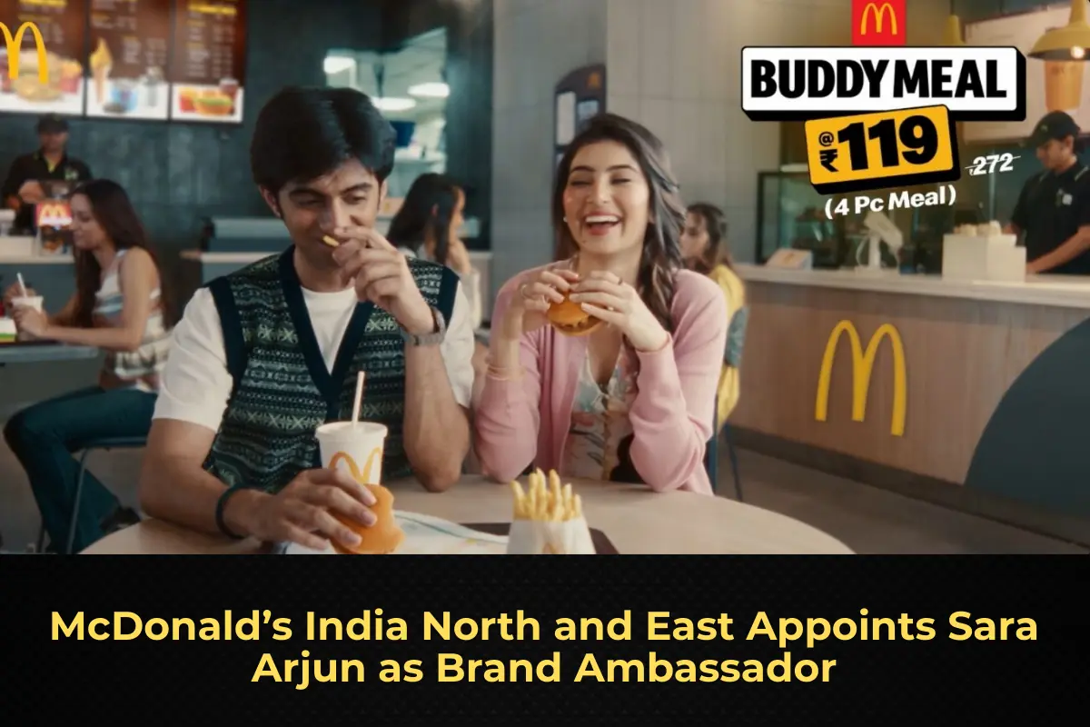 McDonald’s India North and East Appoints Sara Arjun as Brand Ambassador