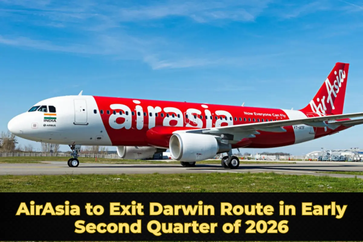 AirAsia to Exit Darwin Route in Early Second Quarter of 2026