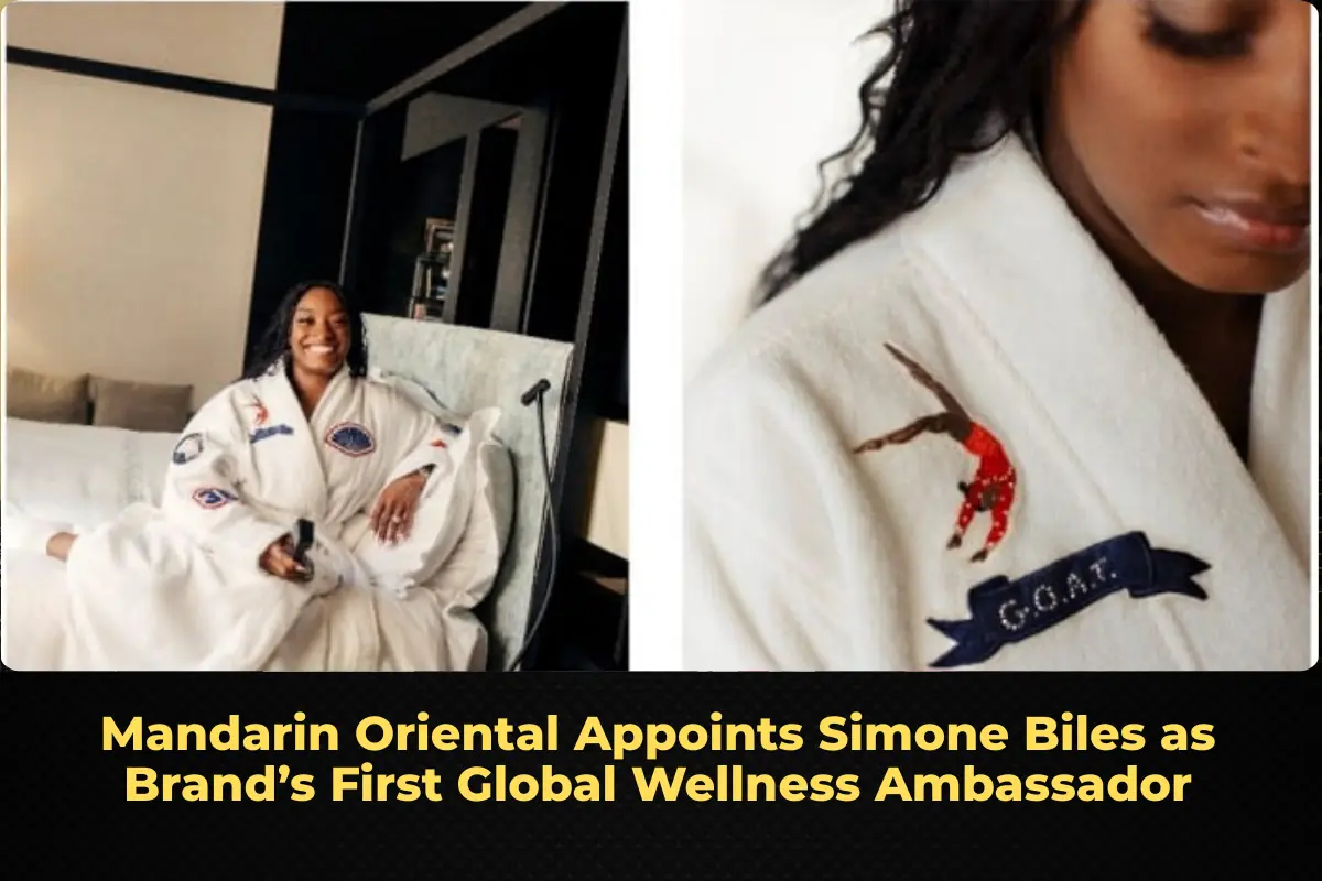 Mandarin Oriental Appoints Simone Biles as Brand’s First Global Wellness Ambassador