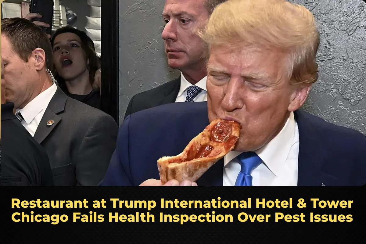 Restaurant at Trump International Hotel & Tower Chicago Fails Health Inspection Over Pest Issues