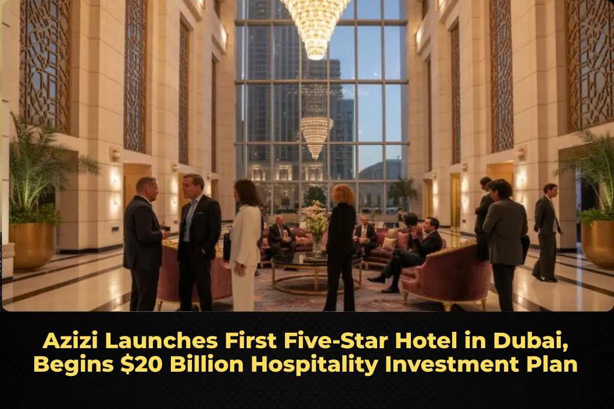 Azizi Launches First Five‑Star Hotel in Dubai, Begins $20 Billion Hospitality Investment Plan