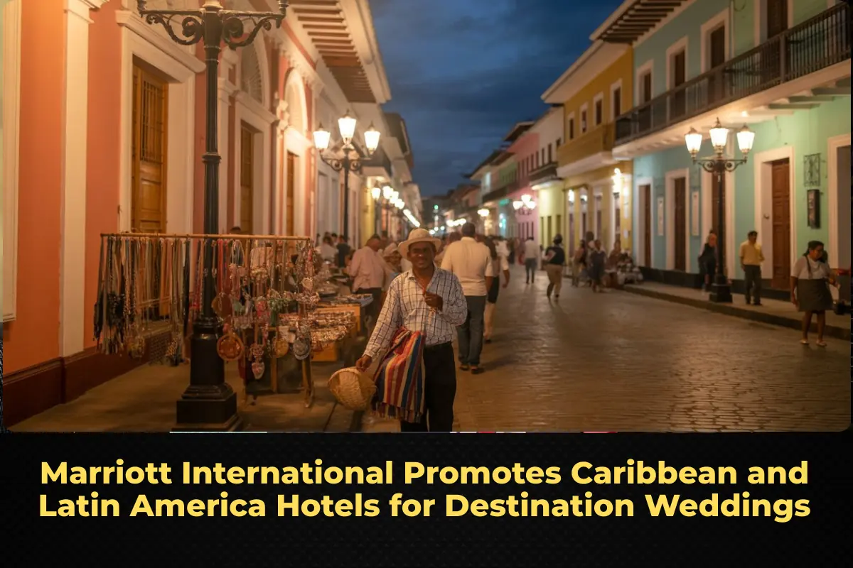Marriott International Promotes Caribbean and Latin America Hotels for Destination Weddings