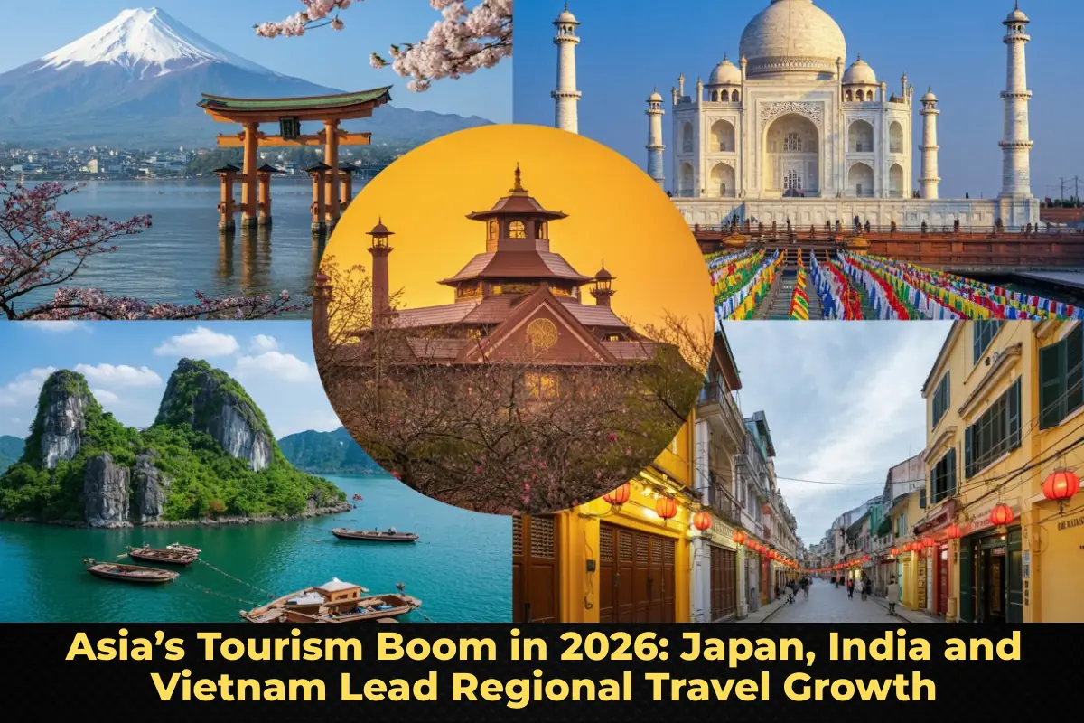Asia’s Tourism Boom in 2026: Japan, India and Vietnam Lead Regional Travel Growth