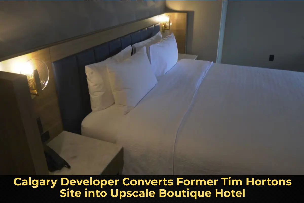 Calgary Developer Converts Former Tim Hortons Site into Upscale Boutique Hotel