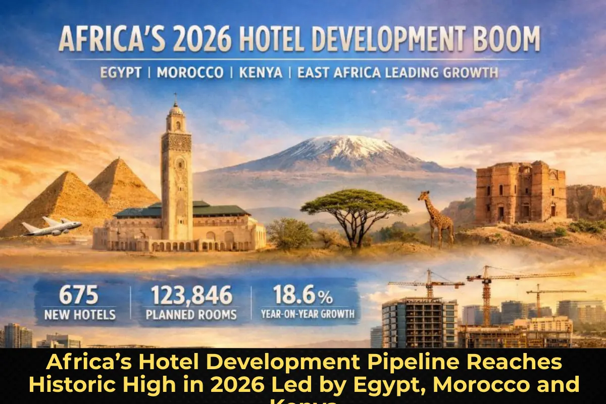 Africa’s Hotel Development Pipeline Reaches Historic High in 2026 Led by Egypt, Morocco and Kenya