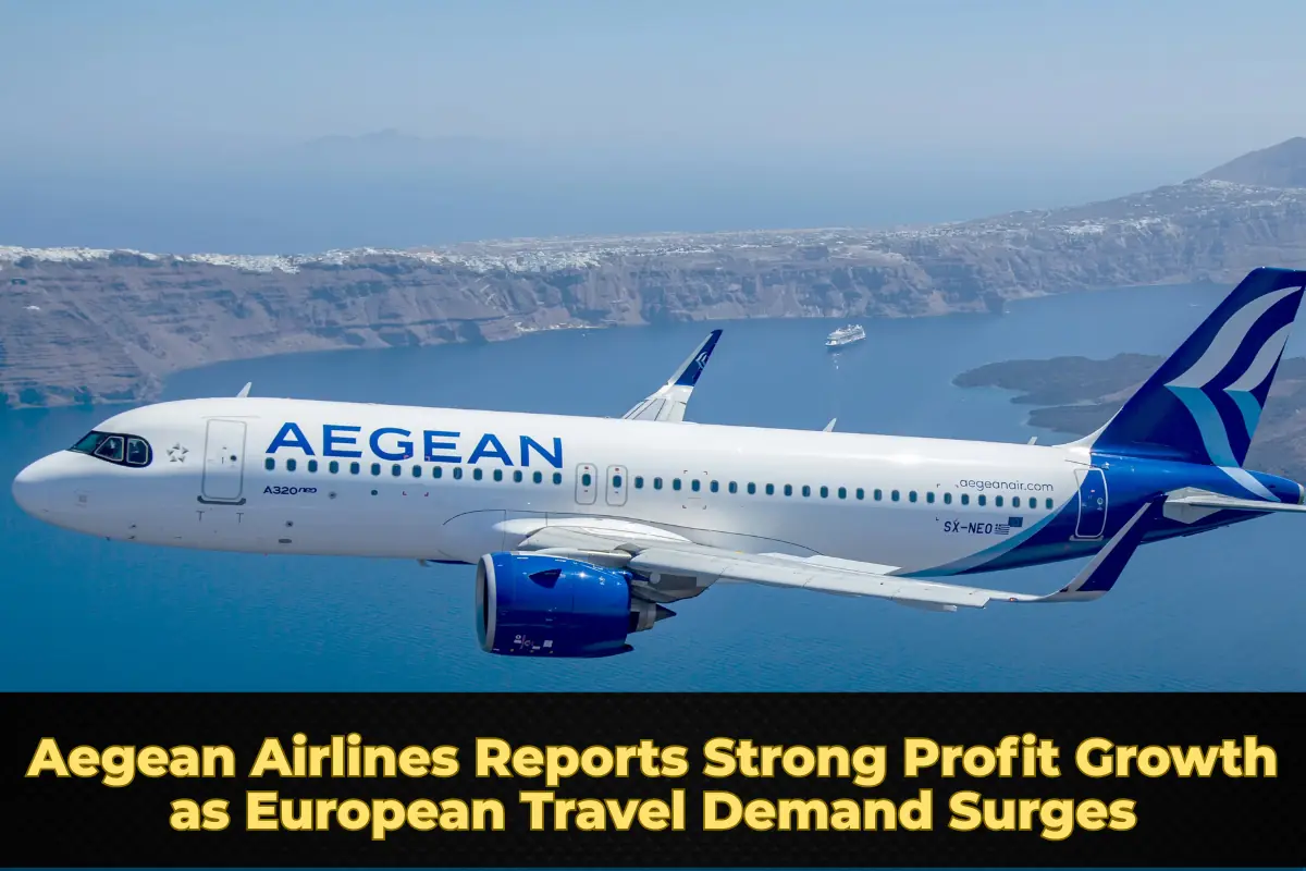 Aegean Airlines Reports Strong Profit Growth as European Travel Demand Surges