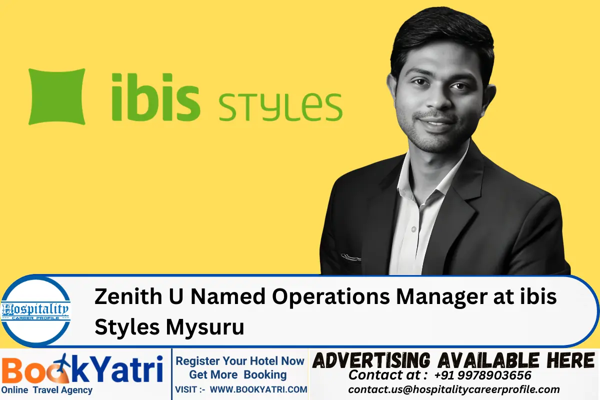 Zenith U Named Operations Manager at ibis Styles Mysuru
