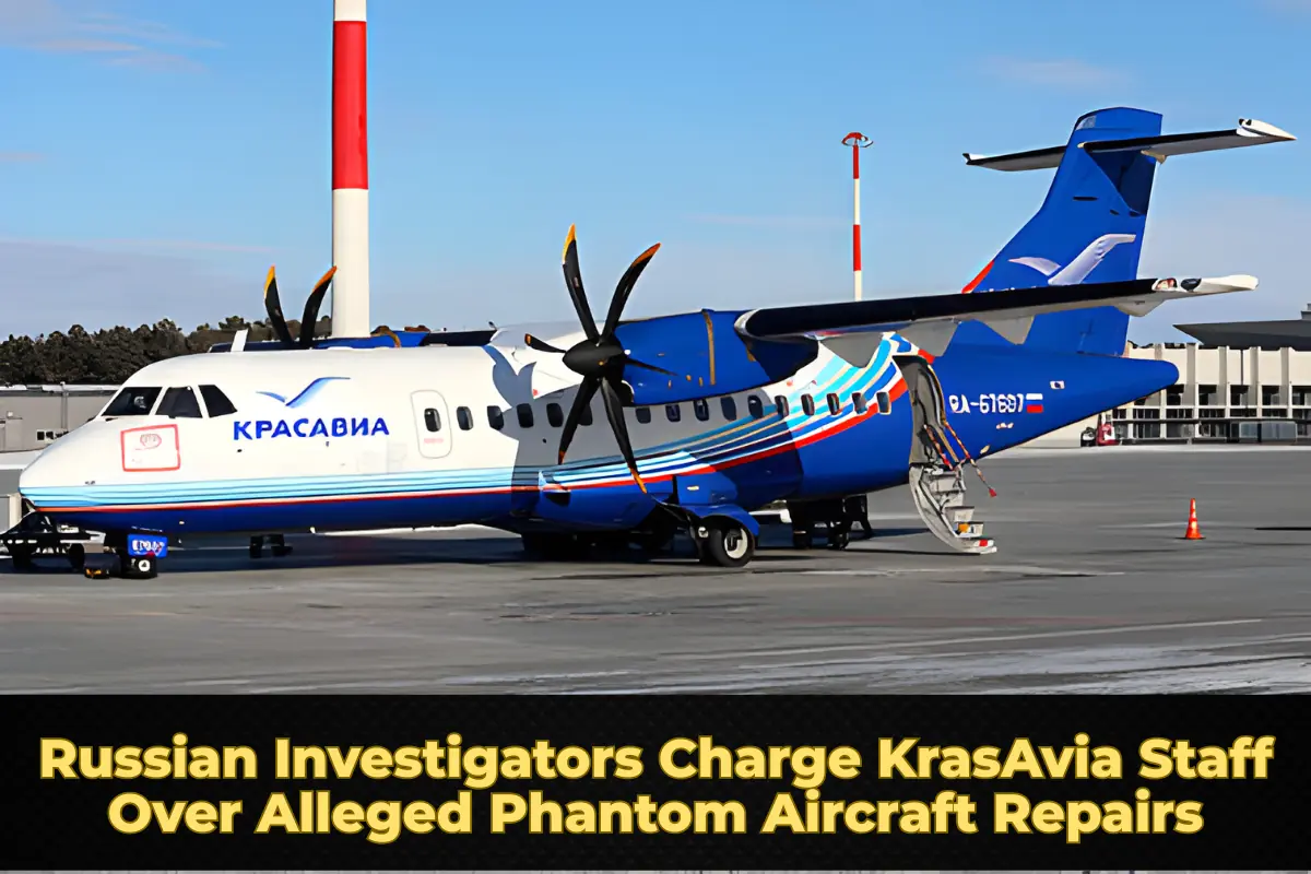 Russian Investigators Charge KrasAvia Staff Over Alleged Phantom Aircraft Repairs