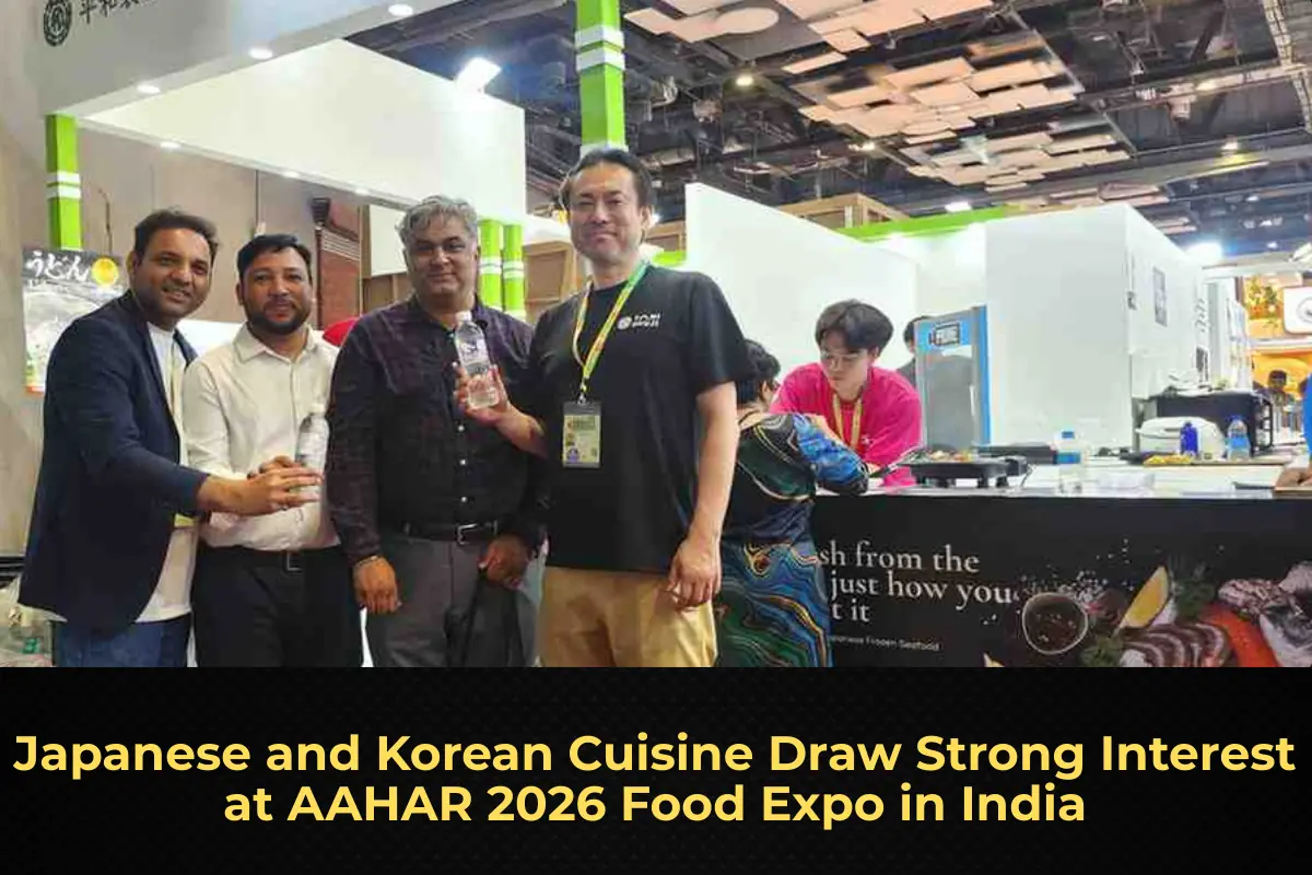Japanese and Korean Cuisine Draw Strong Interest at AAHAR 2026 Food Expo in India