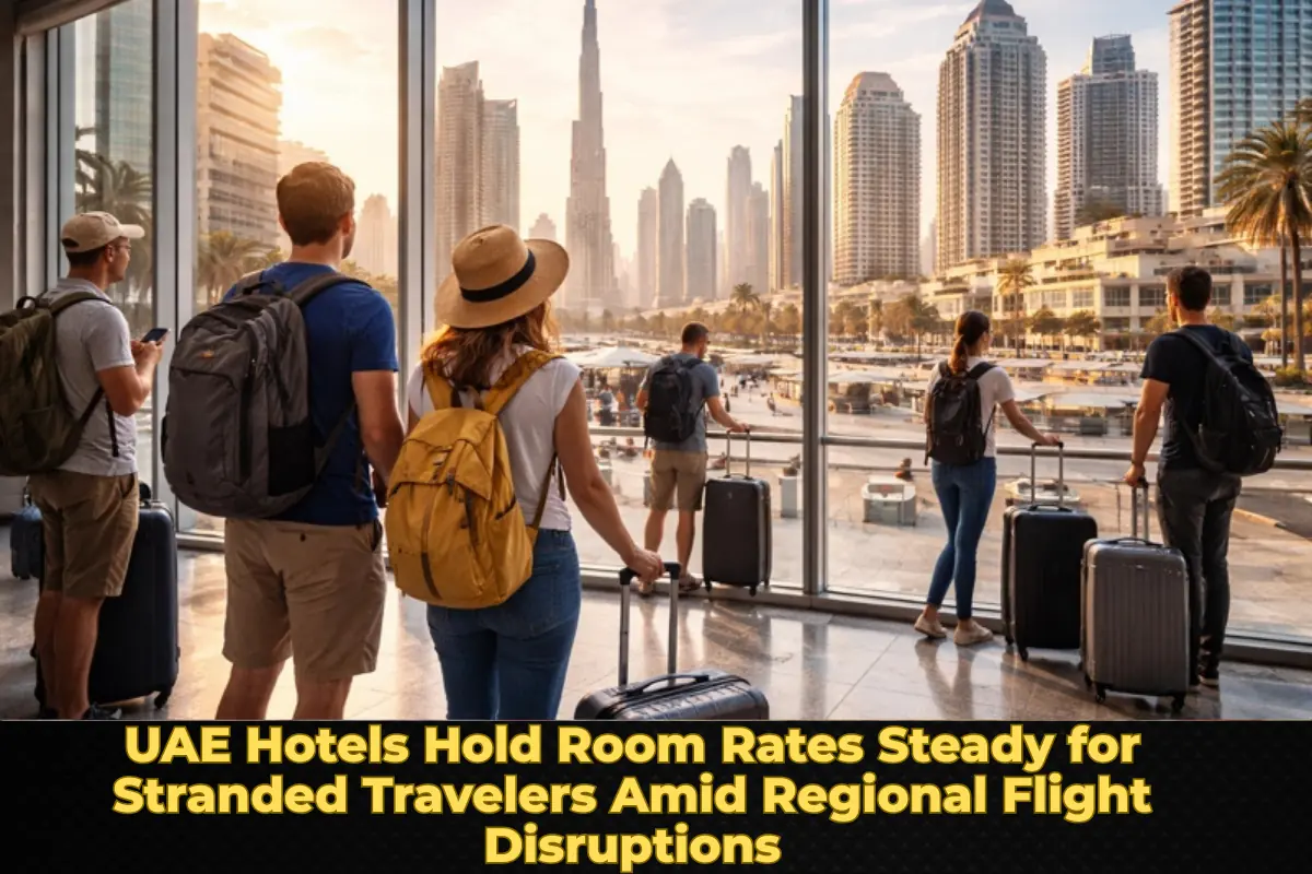 UAE Hotels Hold Room Rates Steady for Stranded Travelers Amid Regional Flight Disruptions