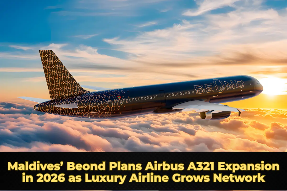 Maldives’ Beond Plans Airbus A321 Expansion in 2026 as Luxury Airline Grows Network
