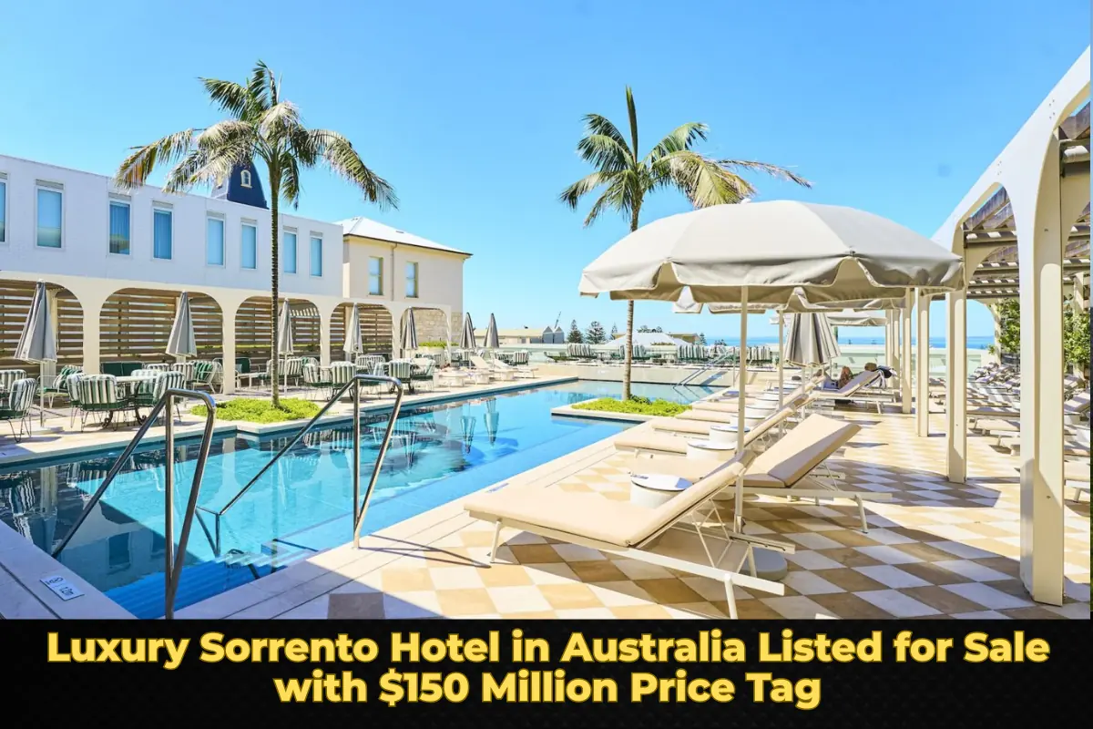 Luxury Sorrento Hotel in Australia Listed for Sale with $150 Million Price Tag
