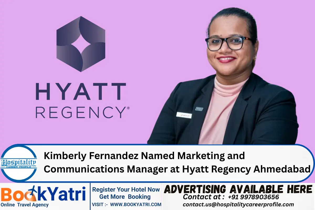 Kimberly Fernandez Named Marketing and Communications Manager at Hyatt Regency Ahmedabad