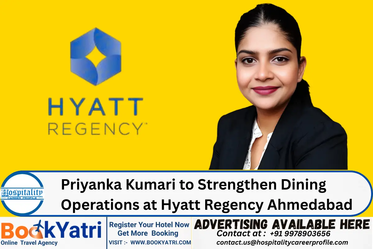 Priyanka Kumari to Strengthen Dining Operations at Hyatt Regency Ahmedabad