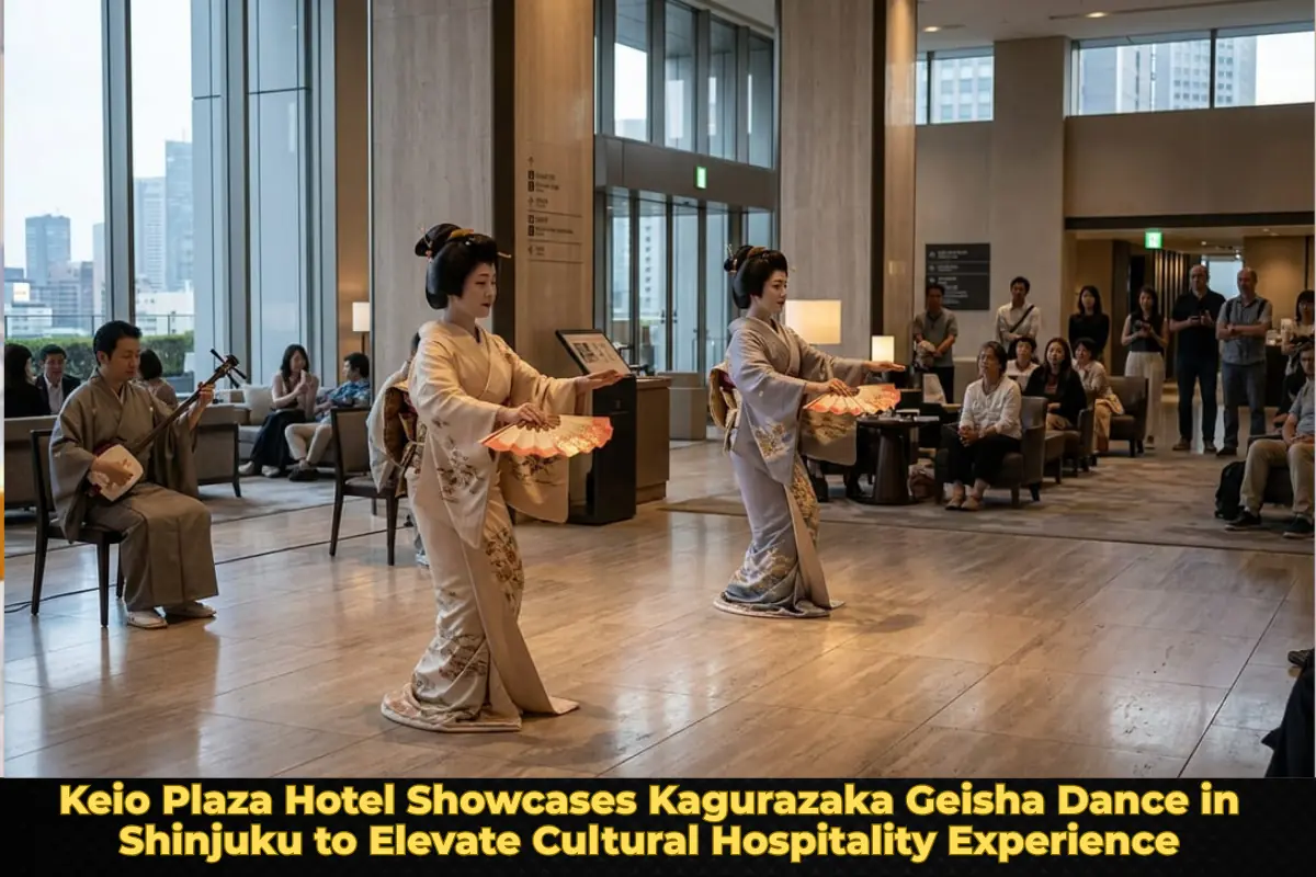 Keio Plaza Hotel Showcases Kagurazaka Geisha Dance in Shinjuku to Elevate Cultural Hospitality Experience