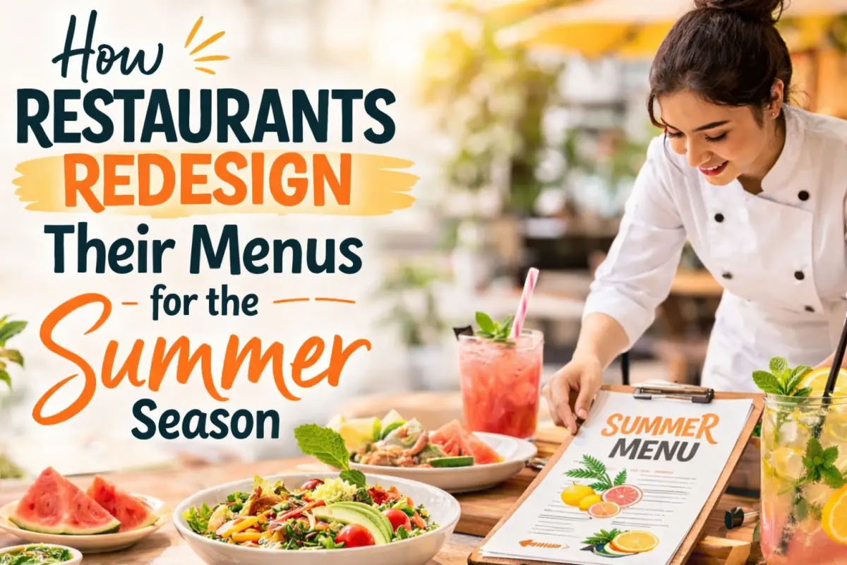 Restaurants Redesign Summer Menus to Adapt to Seasonal Demand and Changing Consumer Preferences