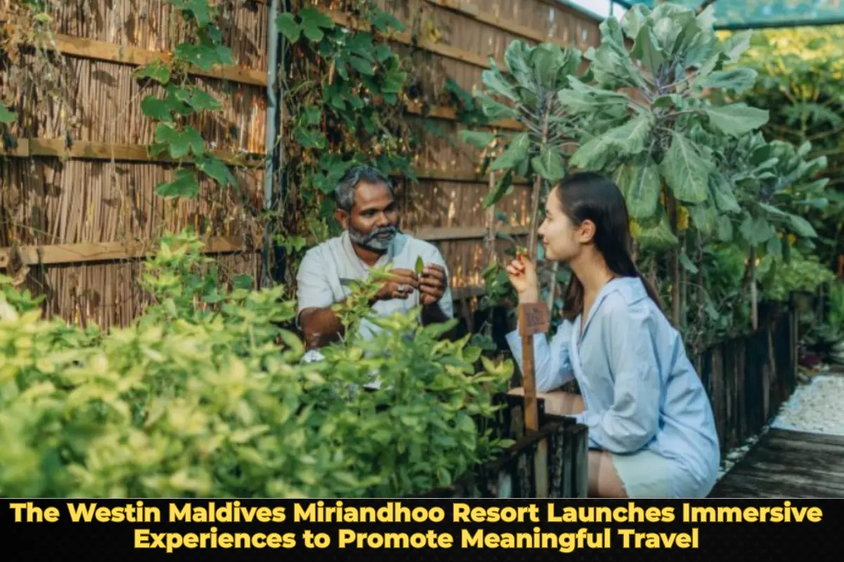 The Westin Maldives Miriandhoo Resort Launches Immersive Experiences to Promote Meaningful Travel