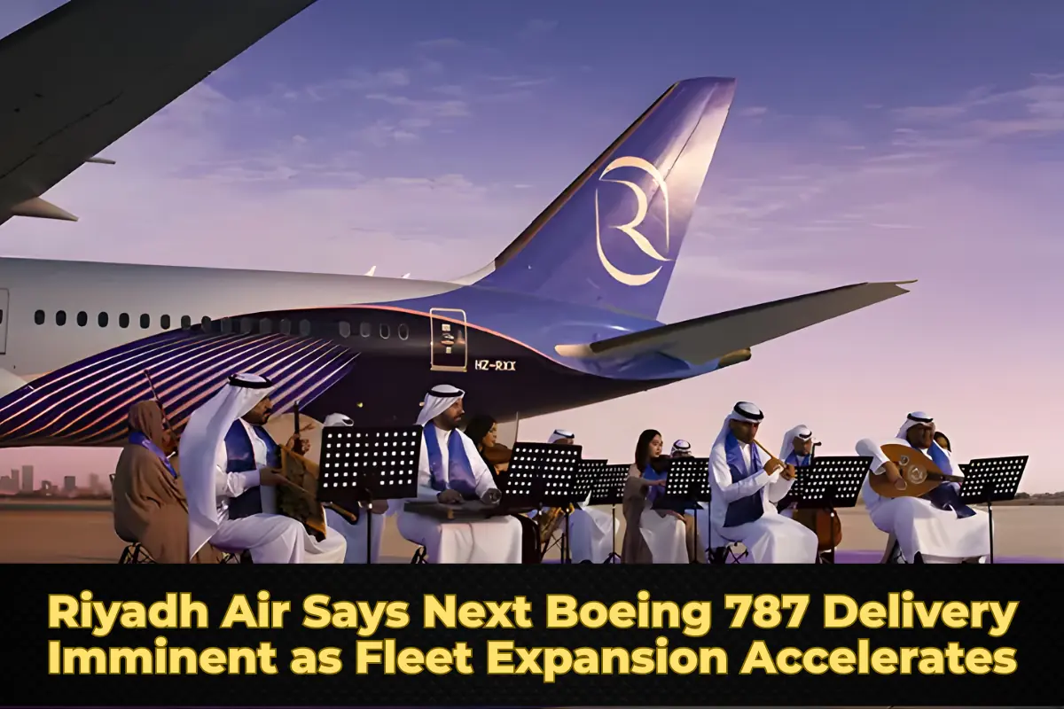 Riyadh Air Says Next Boeing 787 Delivery Imminent as Fleet Expansion Accelerates