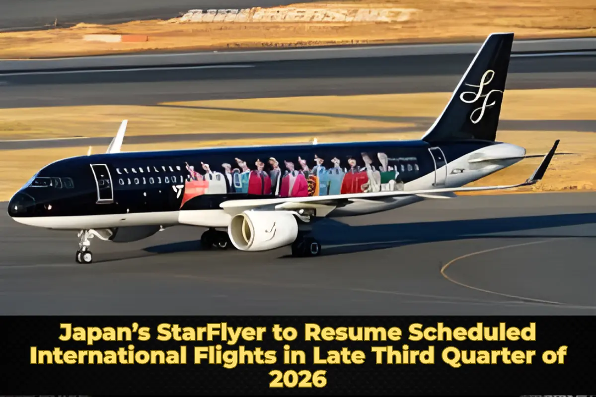 Japan’s StarFlyer to Resume Scheduled International Flights in Late Third Quarter of 2026