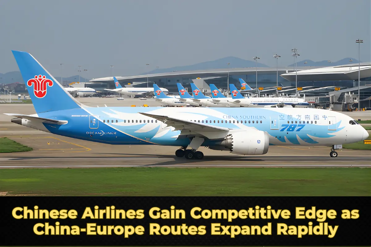 Chinese Airlines Gain Competitive Edge as China-Europe Routes Expand Rapidly