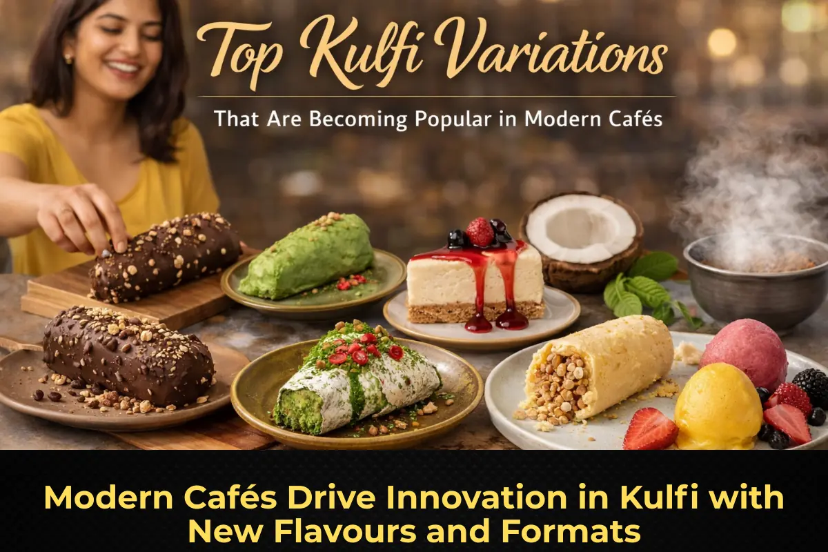 Modern Cafés Drive Innovation in Kulfi with New Flavours and Formats