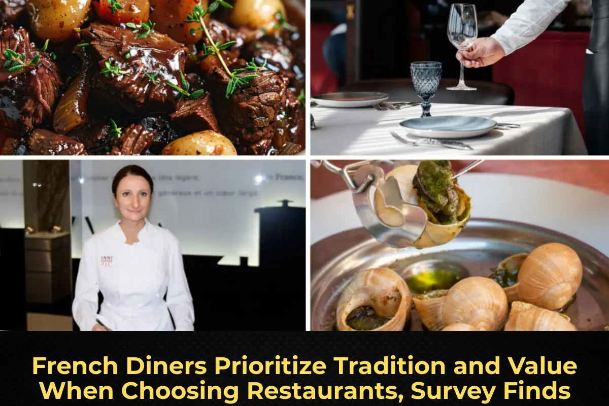 French Diners Prioritize Tradition and Value When Choosing Restaurants, Survey Finds
