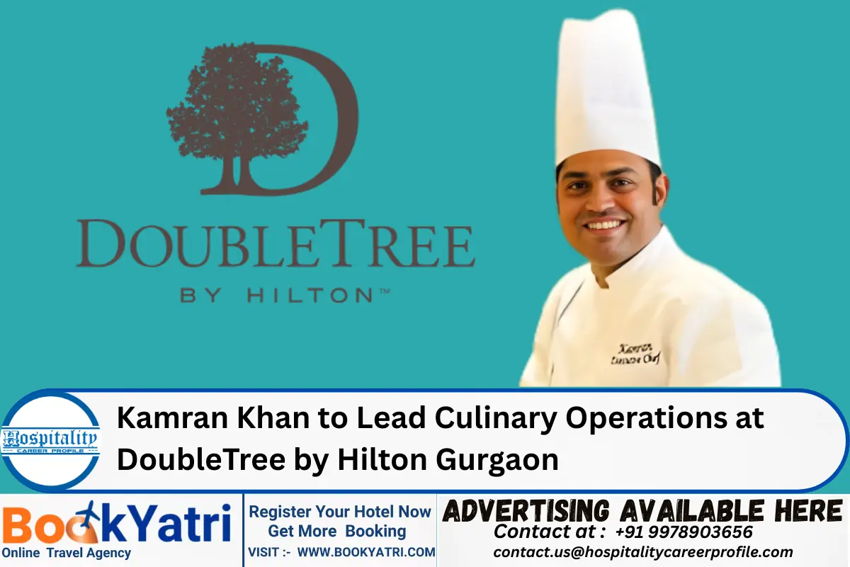 Kamran Khan to Lead Culinary Operations at DoubleTree by Hilton Gurgaon