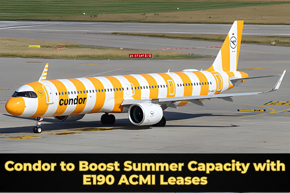 Condor to Boost Summer Capacity with E190 ACMI Leases