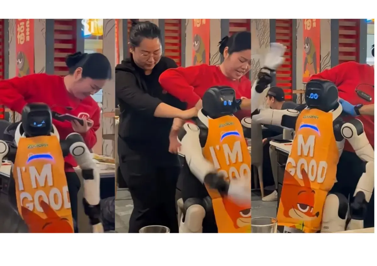 Humanoid Robot Malfunctions at California Restaurant, Disrupts Service and Raises Safety Concerns
