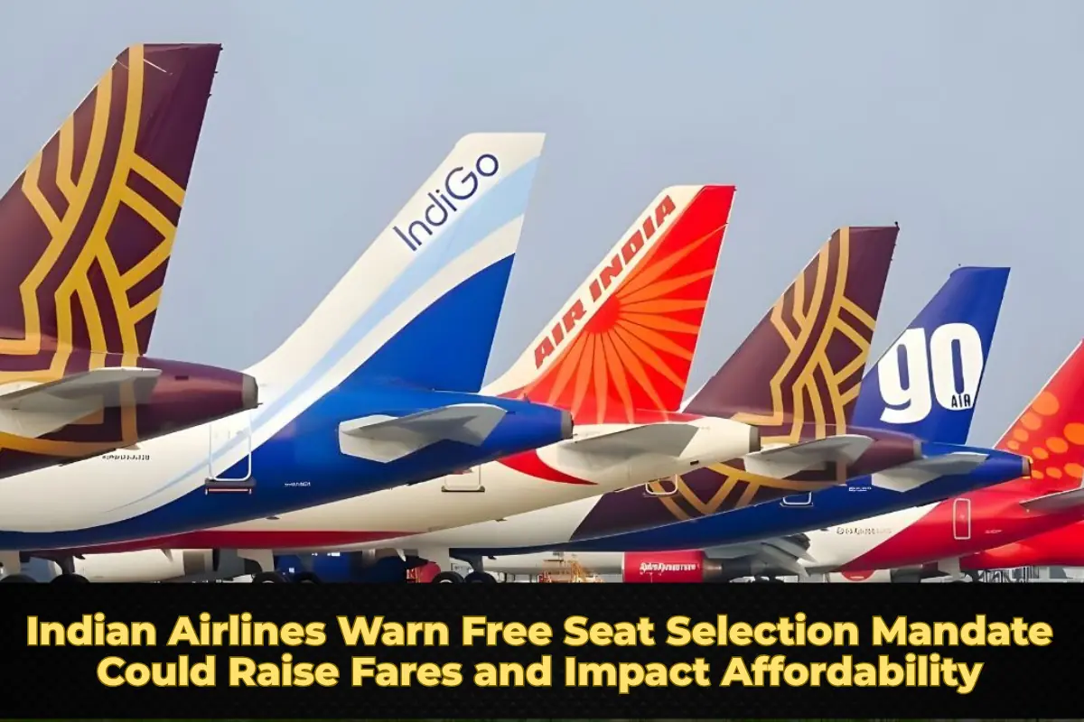 Indian Airlines Warn Free Seat Selection Mandate Could Raise Fares and Impact Affordability