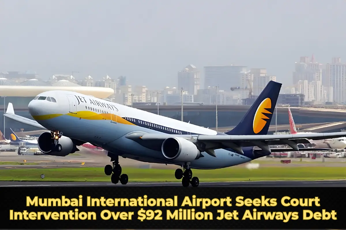Mumbai International Airport Seeks Court Intervention Over $92 Million Jet Airways Debt