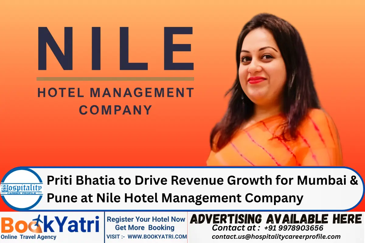 Priti Bhatia to Drive Revenue Growth for Mumbai & Pune at Nile Hotel Management Company