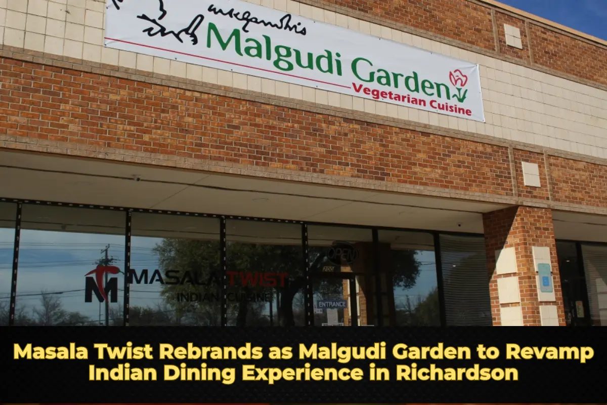 Masala Twist Rebrands as Malgudi Garden to Revamp Indian Dining Experience in Richardson