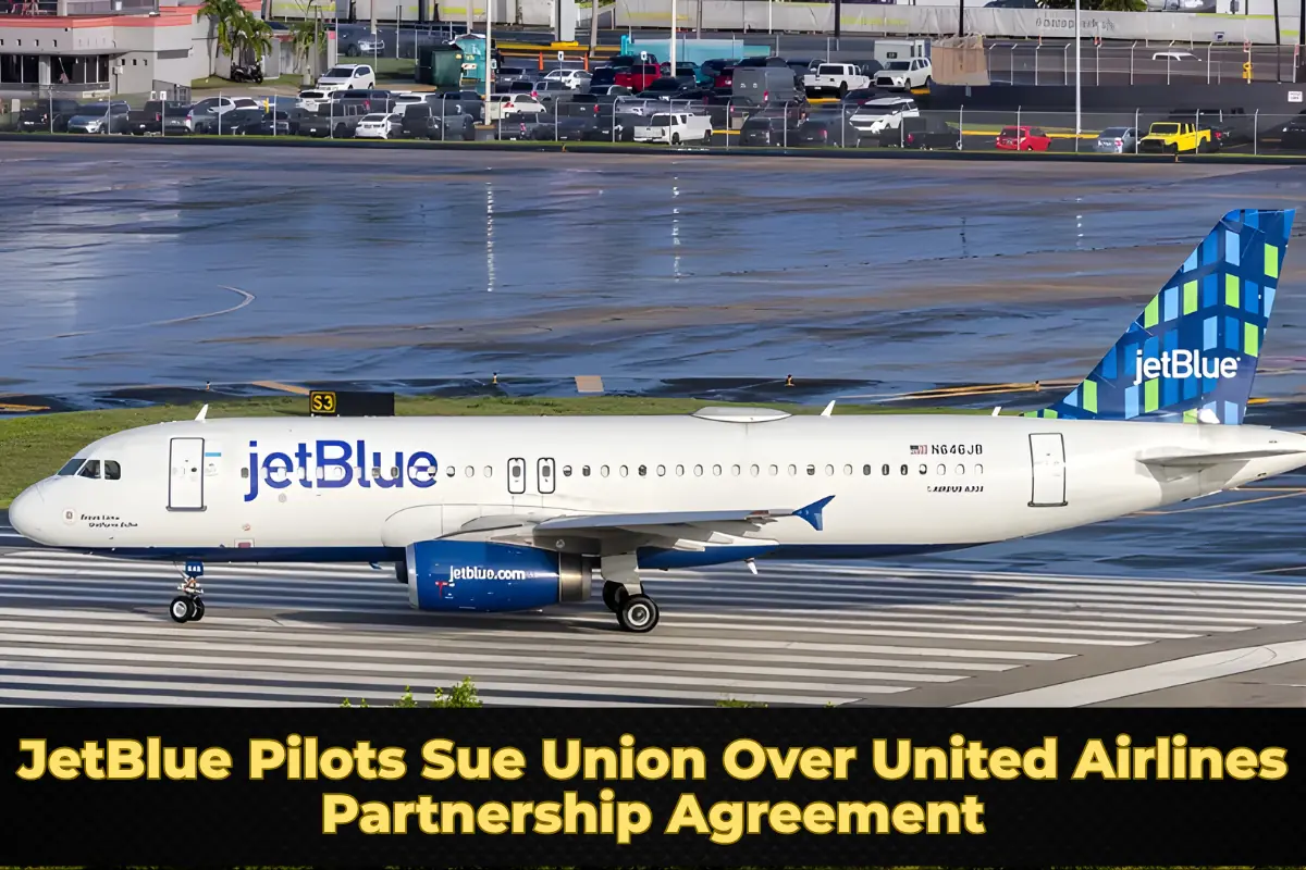 JetBlue Pilots Sue Union Over United Airlines Partnership Agreement