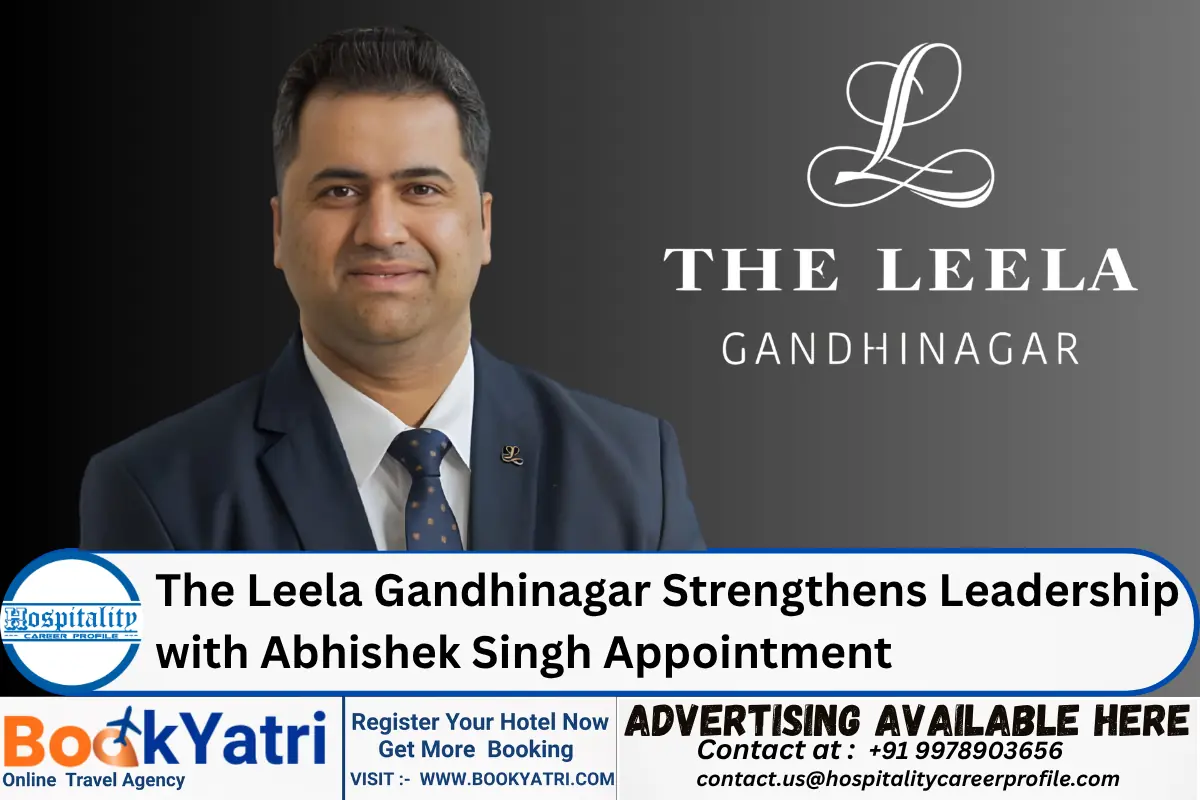The Leela Gandhinagar Strengthens Leadership with Abhishek Singh Appointment
