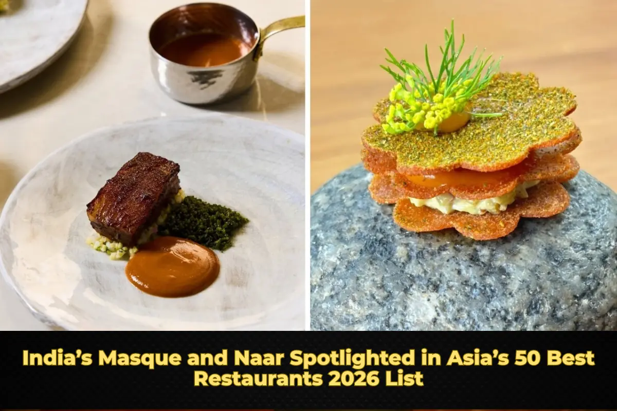 India’s Masque and Naar Spotlighted in Asia’s 50 Best Restaurants 2026 List